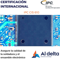 Certificación IPC 610 en aceptabilidad de ensambles electrónicos